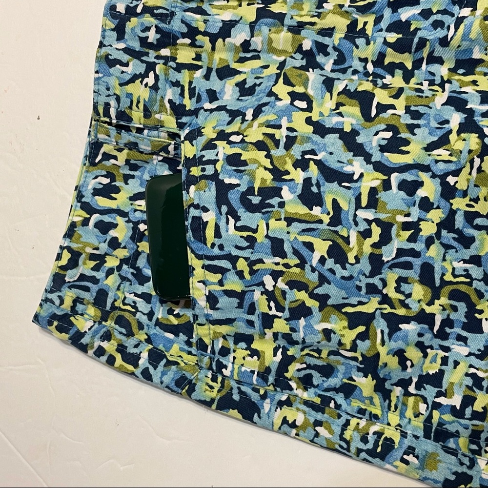 talbots petite womens sz 8 petite colorful  pencil skirt - Picture 4 of 7